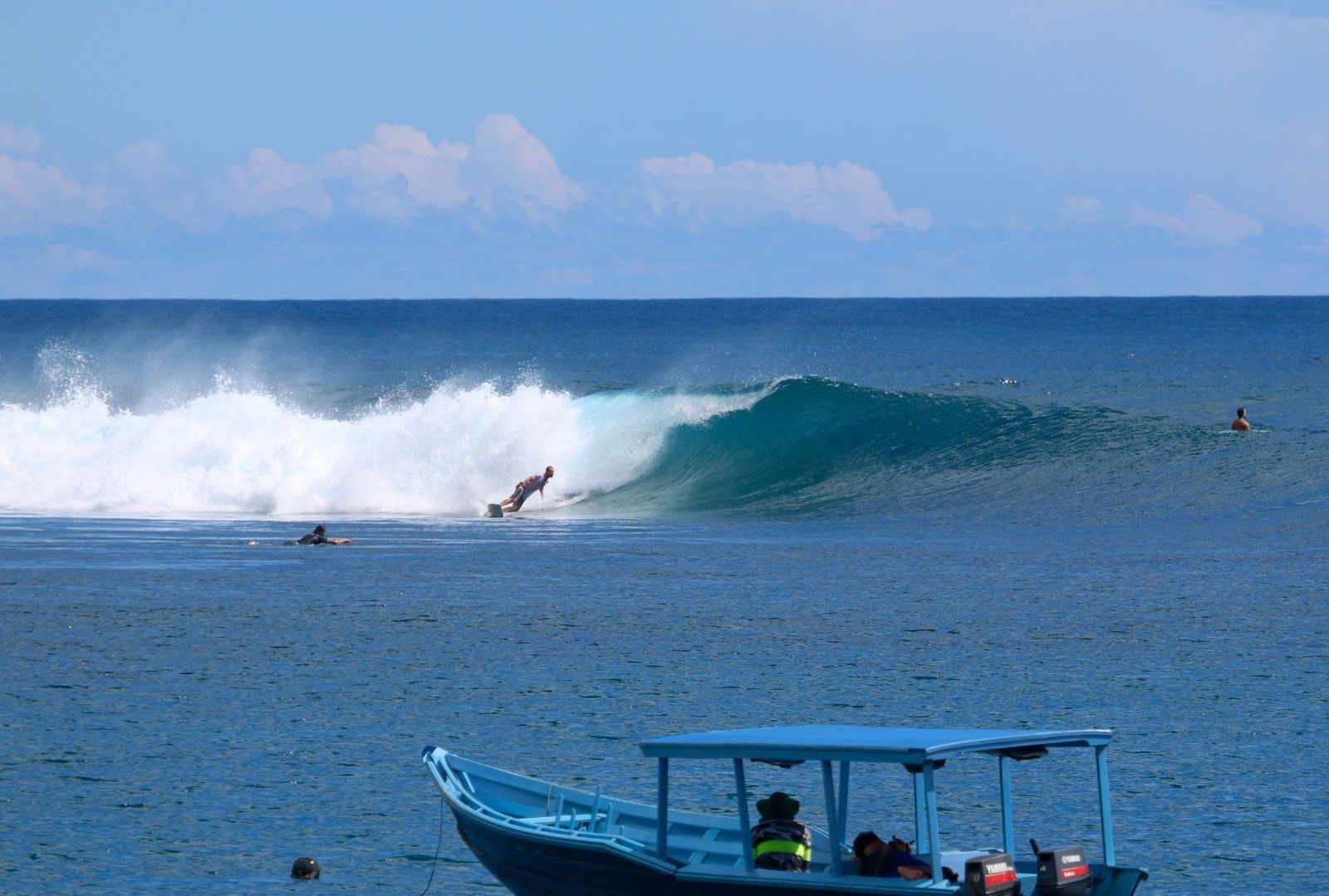 Surf Maroc Co-Founder Ben O'Hara surfing